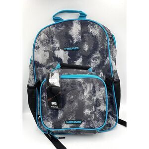 Head‎ Backpack With Lunchbox Multi Pocket School Bag NWT
